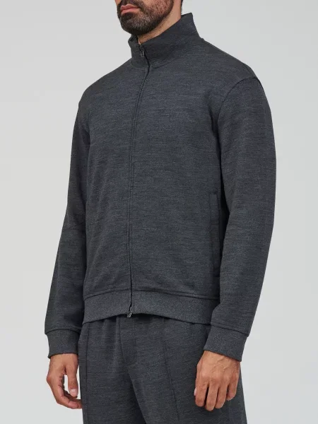 Спортивна кофта Emporio Armani сіра
