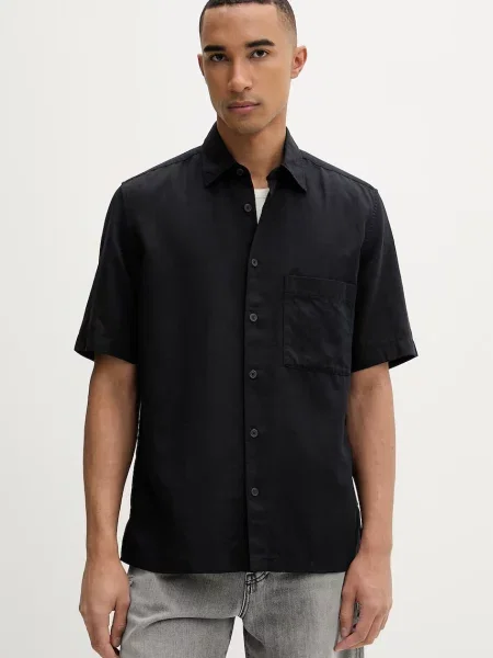 Marc O'Polo koszula z lyocellem czarna