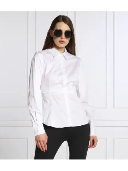 Trussardi Cămașă POPELINE alb