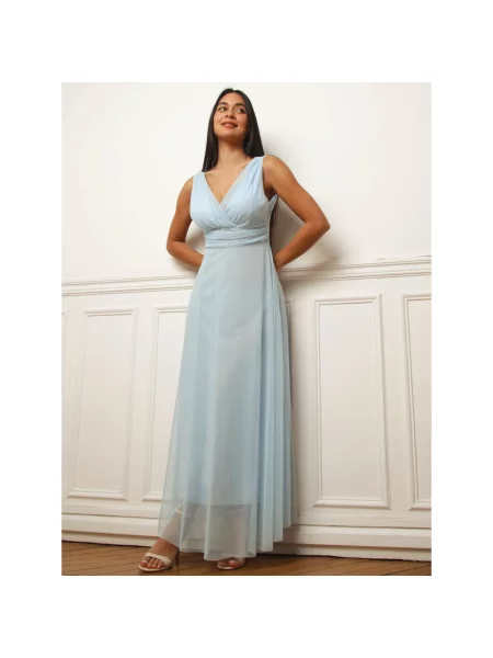 Rochie La Modeuse albastru