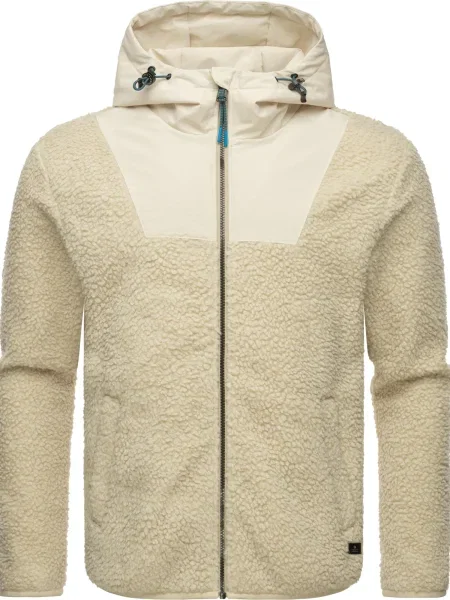 Ragwear Funkcionalna jopa iz flisa Adar kremna / svetlo bež