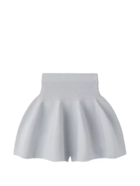 Szorty Cfcl w kształcie litery A prążkowane szare