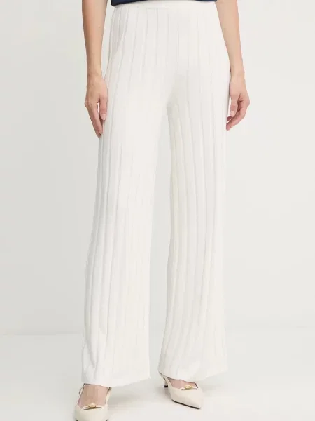 MM pantaloni de trening TEMA uni alb