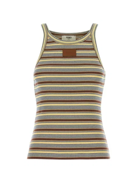 Top Fendi galben