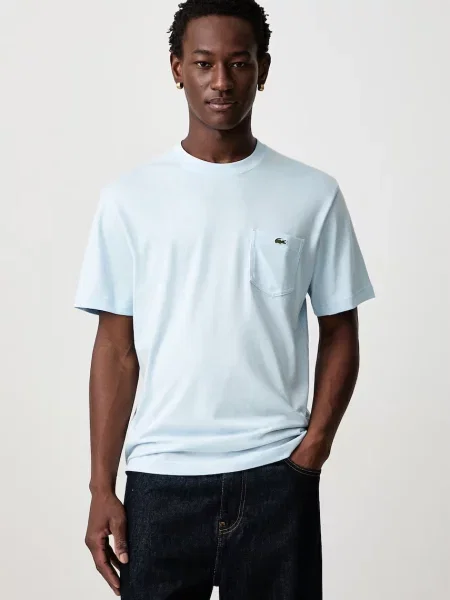 Lacoste tricou pentru bărbați din albastru