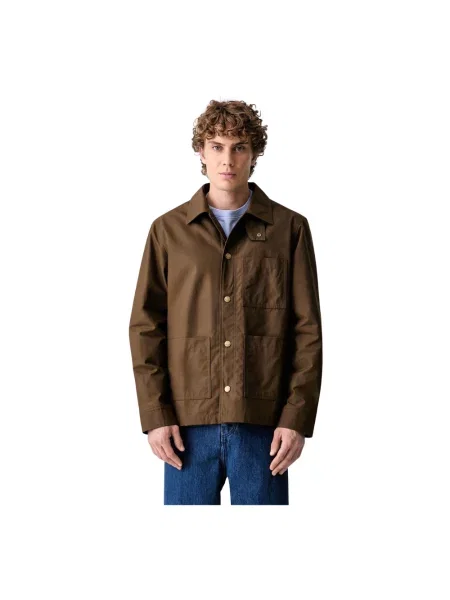 A.P.C. kurtka Blouson Gabriel brązowa