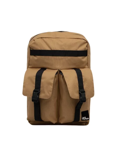 Plecak Jack Wolfskin z logo zielony
