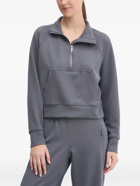 Hanorac cu fermoar Dkny gri
