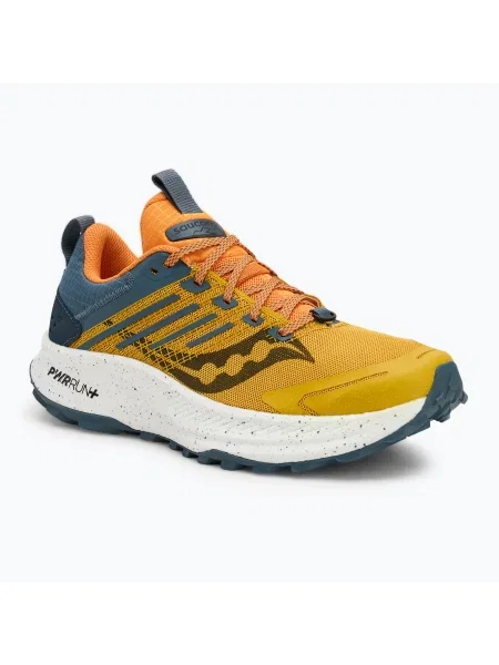 Мъжки обувки за бягане Saucony Blaze TR 2 oak/mirage жълто