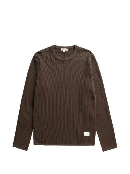 Tricou Norse Projects tricotate maro