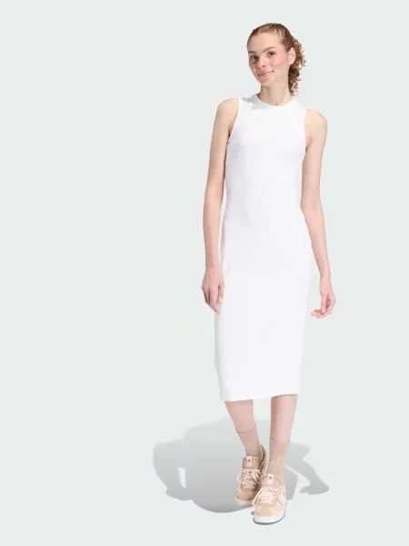 Сукня міді adidas білий