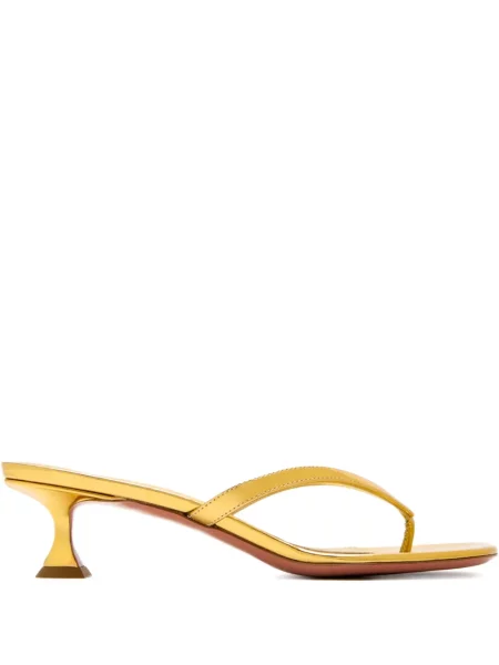 Сандали Amina Muaddi жълто