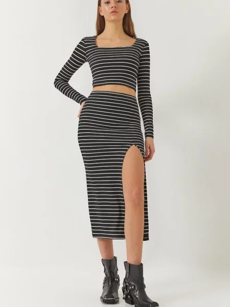 Palton Bianco Lucci alb