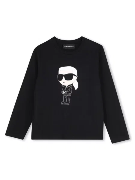 Детская рубашка Karl Lagerfeld черная