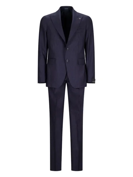 Garnitur Tagliatore w paski garniturowy niebieski