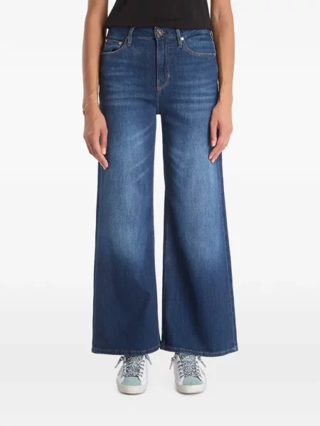 Blugi cu picior larg Guess albastru