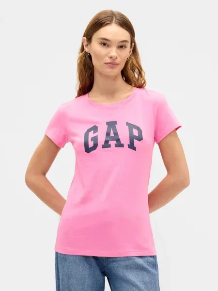 Tricou mânecă lungă Gap roz