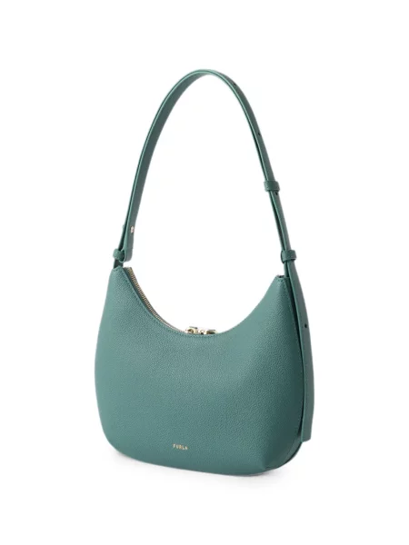 Geantă Furla din piele verde
