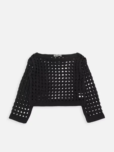 Дитячий Джемпер YUKI бавовна/акрил чорний