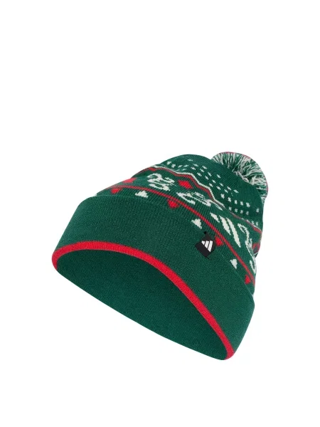 ADIDAS PERFORMANCE Sportovní čepice Christmas jedle / červená bílá