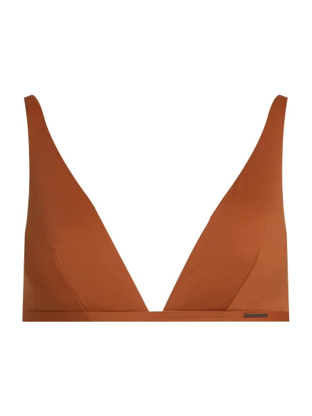Calvin Klein Swimwear Bikini partea de sus maro