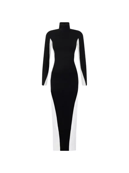 Lung rochie maxi Dsquared2 negru