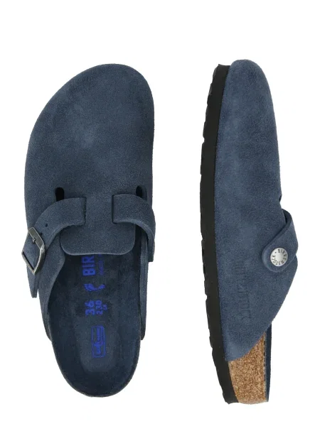 BIRKENSTOCK Papucs Boston tengerészkék kék