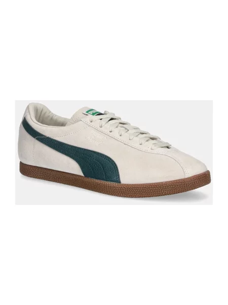 Puma sneakersy zamszowe Brasil LTH beżowy