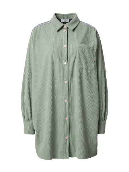 Kamila Šikl Rochie tip bluză deschis verde