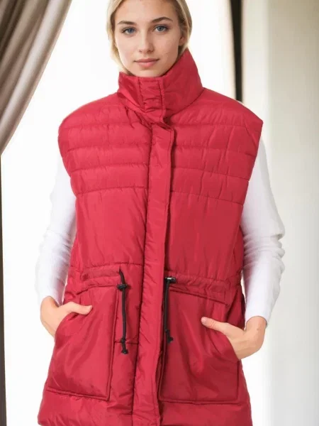 Vestă Dewberry bordo