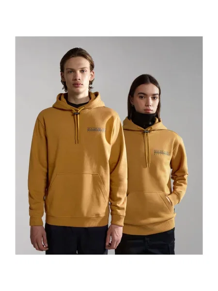 Parka z kapturem Napapijri Telemark beżowa