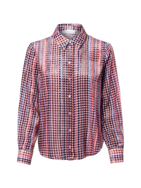 Bluzka o kroju regular fit z mieszanki Rich & Royal różowa