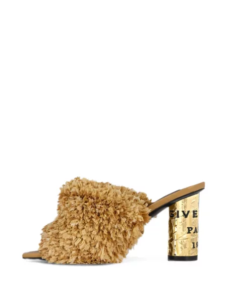 Sandale Givenchy cu franjuri din piele
