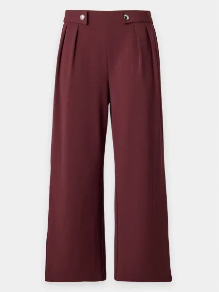 Only Petite Pantaloni cutați ONLEVI castaniu