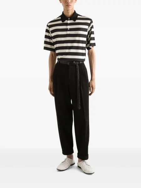 Polo Dolce & Gabbana cu dungi alb