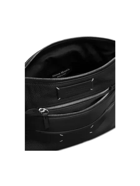 Torba Maison Margiela skórzana czarna