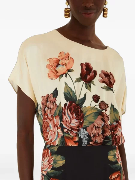 Rochie Farm Rio cu model floral cu imagine
