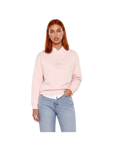 Palton Calvin Klein Jeans portocaliu