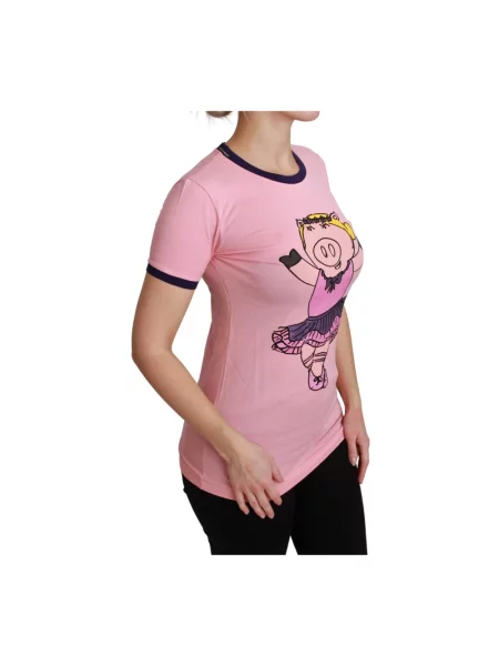 Koszulka Dolce And Gabbana różowa