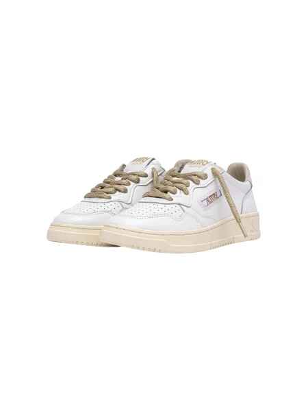 AUTRY sneakers din piele Medalist Low alb