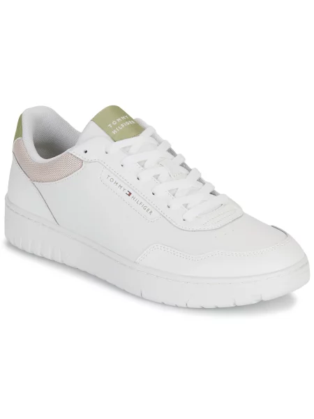 TOMMY HILFIGER Nizke superge BASKET CORE LITE kit / svetlo zelena bela