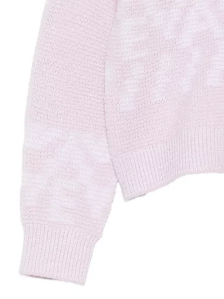Kardigan dziecięcy Emporio Armani różowy