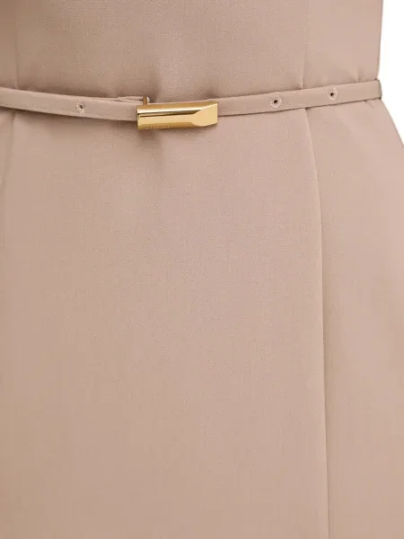 Rochie midi Marciano cu decolteu în V până la genunchi de costum