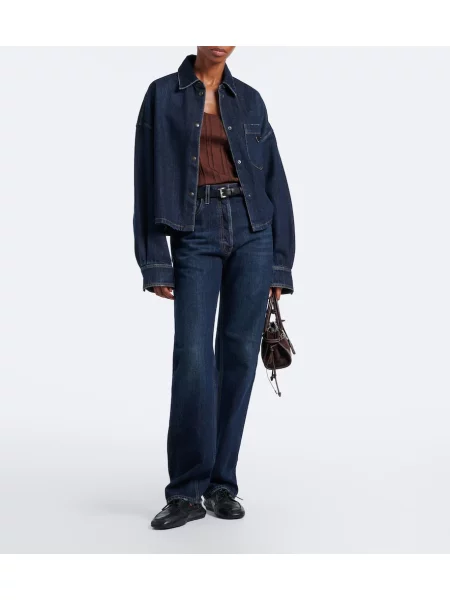 Top Prada tricotate maro