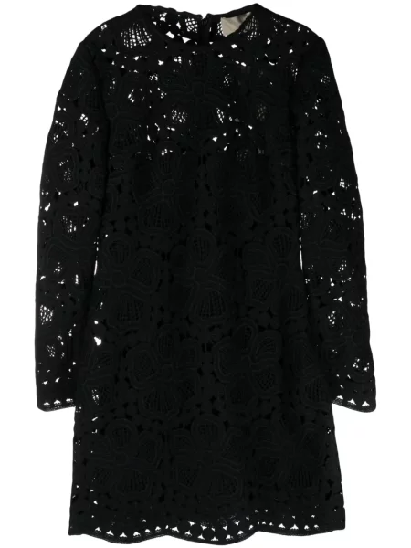 Rochie Elie Saab cu model floral negru