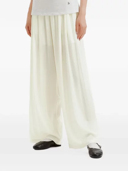 Pantaloni Tout A Coup alb