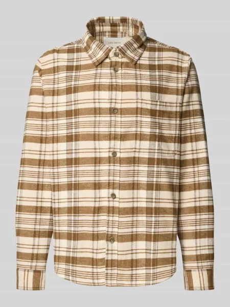 Koszula casualowa o kroju regular fit z kołnierzykiem typu kent model ‘Lennon’ Les Deux