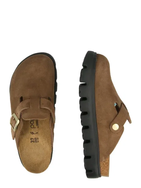 BIRKENSTOCK Saboți Boston ombră maro