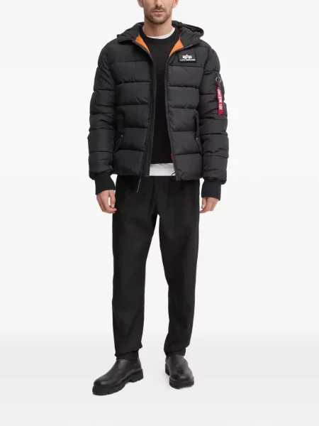Hanorac crewneck Alpha Industries negru