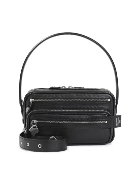 Torebka Acne Studios skórzana czarna